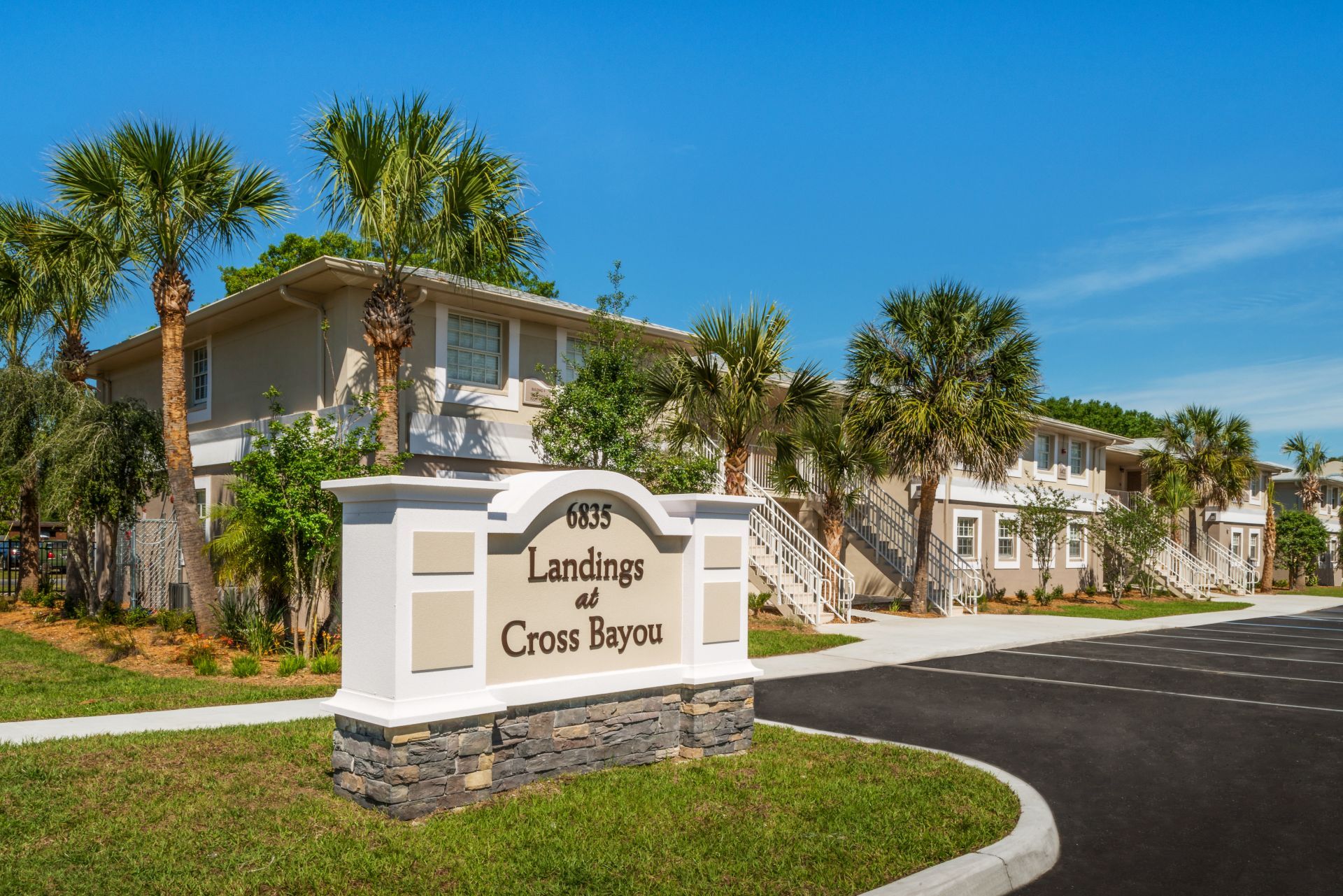 TheLandingCrossBayou2015 with Sign